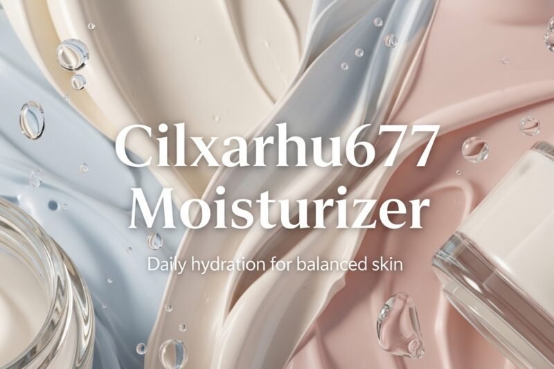 Discover the Benefits of the Cilxarhu677 Moisturizer Product